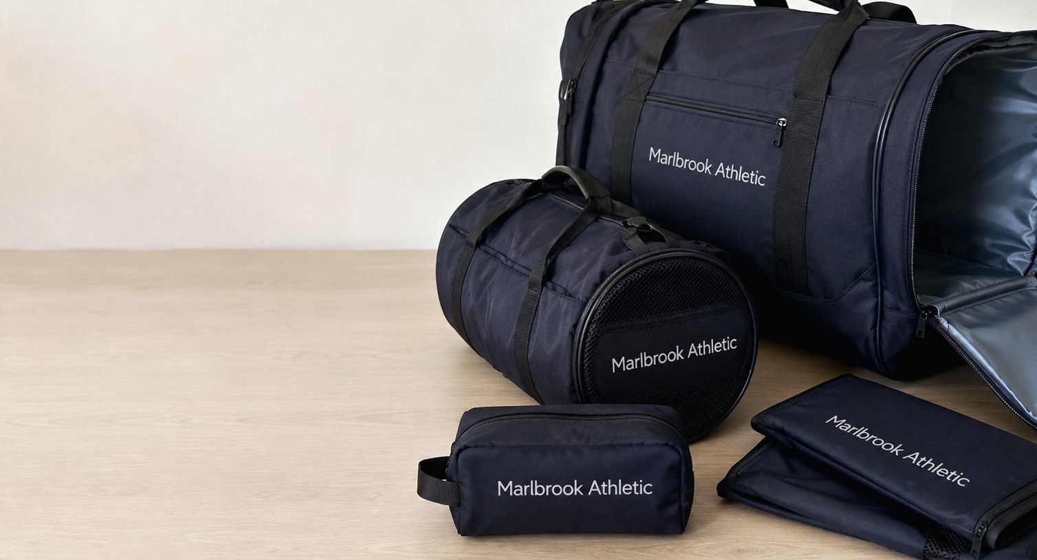 Custom printed gym bags with logo