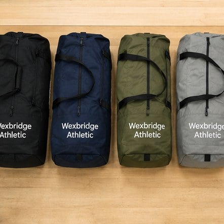 Customized gym bags for gyms and health clubs