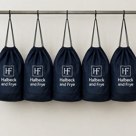Customized gym bags for swim schools and pools