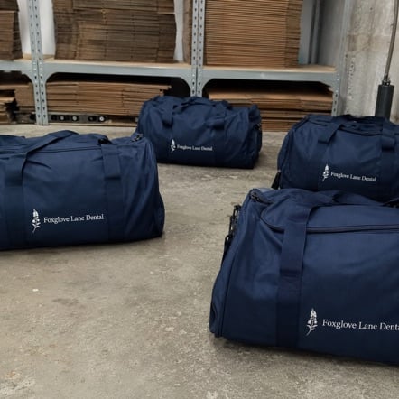 Promotional custom gym bags with company logo